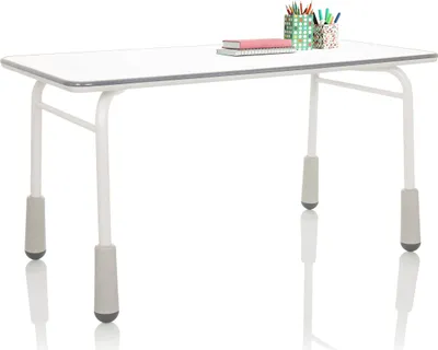 Produktbild von hjh OFFICE Kinderschreibtisch KID GRO T Schreibtisch für Kinder, Schülerschreibtisch 58.0 - 67.0 x 120.0 x 60.0 cm