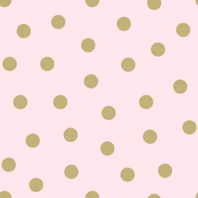 Produktbild von Origin Wallcoverings Tapete Punkte Rosa und Gold 53 cm x 10.05 m