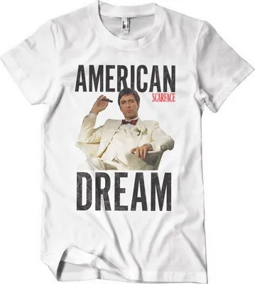 Produktbild von Scarface - American Dream T-Shirt - Small - White