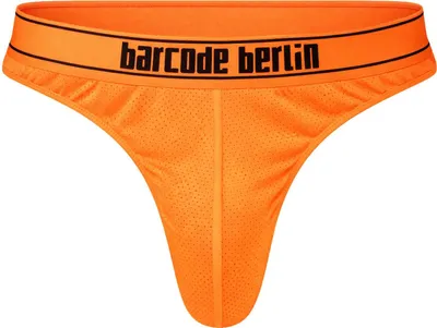 Produktbild von Barcode Berlin - Herren Thongs Unterwäsche - Thong Iver Neonorange - 1x Größe L