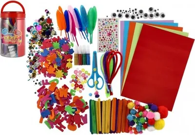 Immagine prodotto di Set per creazioni creative in scatola di plastica 21x12cm