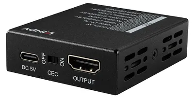 Imagen del producto de Lindy 32112, 3840 x 2160 píxeles, 18 Gbit/s, , Metal, HDMI, USB tipo C
