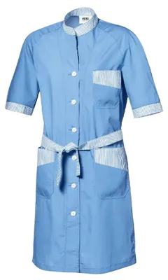 Immagine prodotto di Camice da lavoro da uomo Sir Safety Sandrina in cotone 100% sanforizzato, blu, XXS, blu fiordaliso