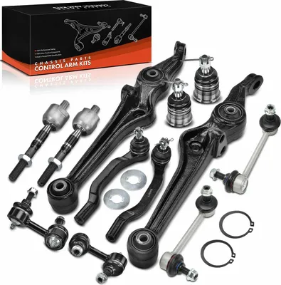 Image de Frankberg 1x Kit de Bras de Suspension Essieu avant pour Honda Accord VI Coupé Hatchback 1.6L 1.8L 2.0L 2.2L 3.0L 1998-2003