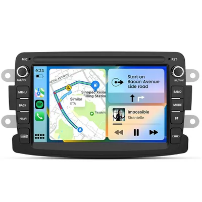Obrázek produktu pro Autorádio Hexinex s Androidem 15 pro vozy Dacia a Renault, 7 palců, 1 GB + 32 GB, čtyřjádrový procesor, Wi-Fi, GPS, Bluetooth