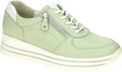Produktbild von Waldläufer H Damenschuhe - bequeme Schnür- Halbschuhe grün