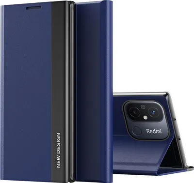 Produktbild von Sleep Case Pro Hülle für Xiaomi Redmi Note 12 Pro+ mit Klappe und Ständer blau