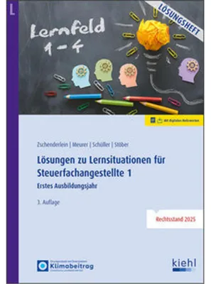 Produktbild von Lösungen zu Lernsituationen für Steuerfachangestellte 1