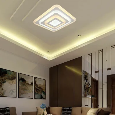 Immagine prodotto di Plafoniera LED, acciaio, dimmerabile, cambio colore, D 49,5 cm