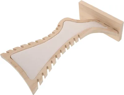 Obrázek produktu pro Stojan na náramky na nohu – organizér na šperky – stojan na prezentaci šperků – tvar nohy – 28,2 x 14,5 cm – béžová barva