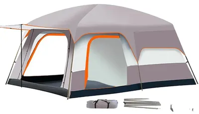 Produktbild von Campingzelt, Ganzjahresdesign, Belüftet und Geräumig, A