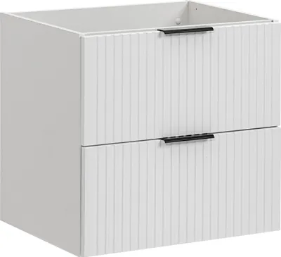 Obrázok produktu pre Moderná kúpeľňová skrinka 60 cm s 2 zásuvkami, kúpeľňový nábytok
