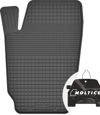 Produktbild von Fahrer Gummimatten mit Rand Auto Fußmatten Gummi Automatten Passgenau 1-teilig Set - passend für Saab 9-5 I 1997-2005