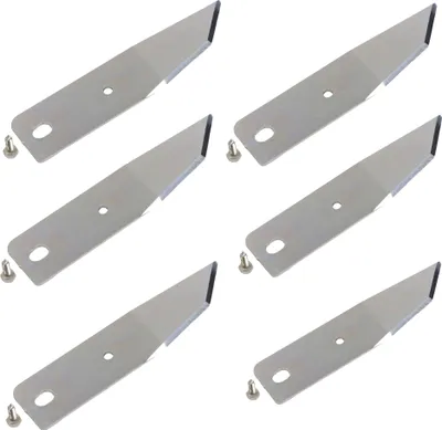 Produktbild von 6x10,3cm Klinge für AL-KO BRILL EFCO OLEO MAC SOLO Robolinho 119459 Ersatzmesser