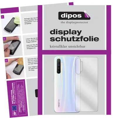 Zdjęcie produktu dla 1x Folia ochronna do Oppo Realme X2 Back Clear Screen Protector Folia ochronna wyświetlacza dipos