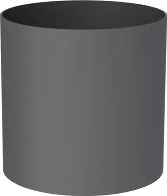 Produktbild von Ø 200 mm Ofenrohr 15 cm - mit Kondensatring, ohne Einzug - gussgrau