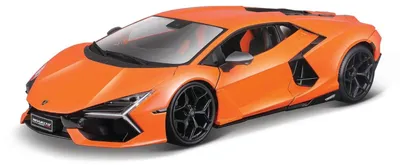 Productafbeelding van Modelauto Lamborghini Revuelto - Schaal 1:24 - Diecast met openende deuren - Oranje - Vanaf 3 jaar