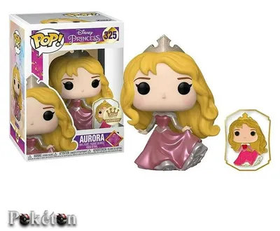 Produktbild von Funko Pop! Disney: Princess - Aurora #325 with Pin Funko Exclusive