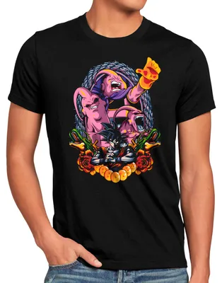 Produktbild von style3 Invade the Earth Herren T-Shirt super dragon saiyan z gt