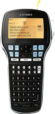 Produktbild von Dymo LabelManager 420P Elektronischer Etikettenhersteller - 10 mm/s Mono - Band, Aufkleber - 6 mm, 9 mm, 12 mm, 19 mm - Thermotransfer - 180 x 180 dpi Barcodedruck, ABC-Tastatur, Auto Power Off, Senkrechter Druck, Spiegelverkehrter Druck, Manuelle Schneideeinheit, Druckvorschau
