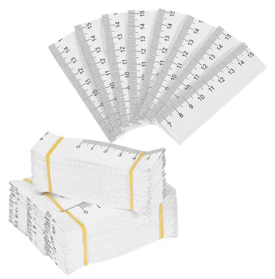 Produktbild von Papiermaßband 1 m, 100 Stück, doppelseitig, Einweg, für Körpermessungen
