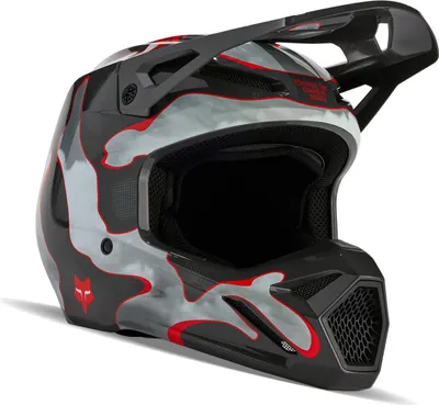 Produktbild von FOX V1 ATLAS MX-Helm grau-rot XXL