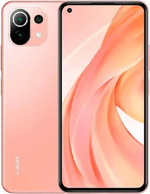 Produktbild von XIAOMI Mi 11 lite Smartphone, 6/128GB, Peach Pink, 6.55 Zoll, Android 11, WLAN, Bluetooth, NFC, Fingerabdrucksensor, Triple-Kamera, Snapdragon 732G Prozessor, 90Hz, 10-Bit-Farbtiefe