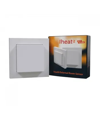 Productafbeelding van HEATIT Externe Temperatuursensor, wit, RAL 9003