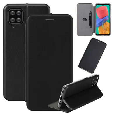 Produktbild von Handy Schutz Hülle für Samsung Galaxy M33 5G Handytasche mit Magnetdeckel Kartenfach und Standfunktion Klapphülle Schwarz