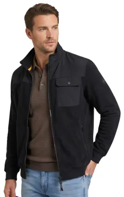 Produktbild von Camel Active Cardigan Baumwolle weite Passform dunkelblau