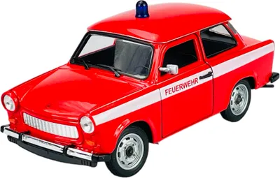 Produktbild von Welly Trabant 601 Feuerwehr Maßstab 1:24 Modellauto 24037