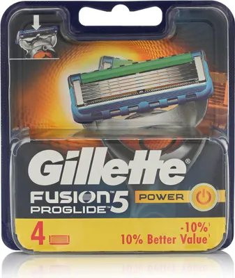 Produktbild von Gillette Fusion5 ProGlide Power 4er Rasierklingen