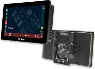Immagine prodotto di Monitor touchscreen Portkeys LH5P II da 5,5 pollici 4K HDMI