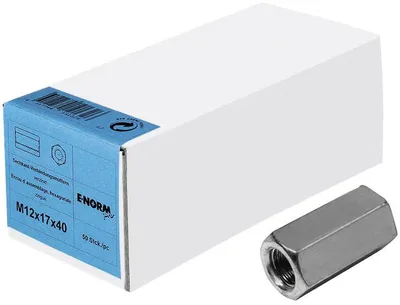 Produktbild von Verb.muffe 6kt. 4.8 galZnM16x50x22 HP E-NORMpro