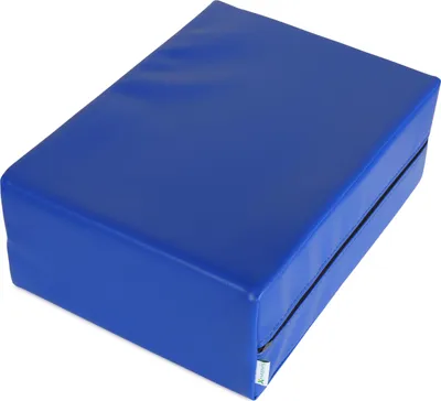 Produktbild von Habys Lagerungswürfel | Bandscheibenwürfel Lagerungskissen Positurkissen | Stufenlagerungswürfel für Massage und Therapie | 40x30x15 cm Marineblau