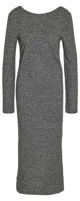 Produktbild von NOISY MAY Damen Kleid Lang Rundhals Langarm Regular Fit Größe: S