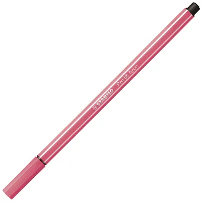 Image de Stylo feutre Premium - STABILO Pen 68 - stylo simple - rouge fluo