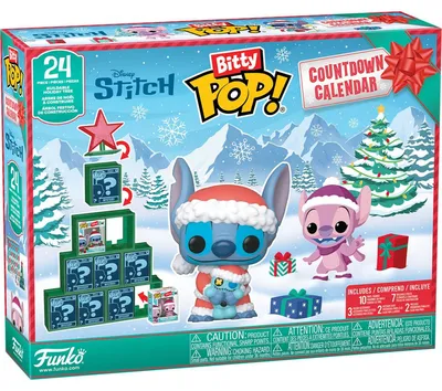 Zdjęcie produktu dla FUNKO POP! Stitch Holiday Advent Calendar, Pudełko, Wolnostojący, Wielobarwny