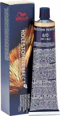 Produktbild von Wella Koleston Perfect Me+ 8/0 Pure Naturals 60ml