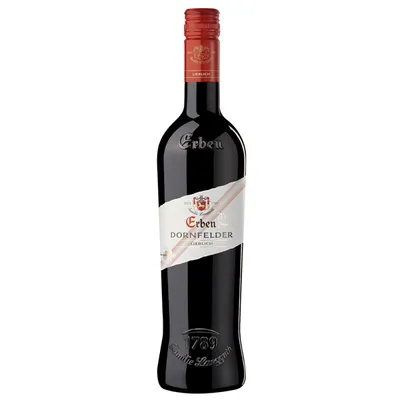 Immagine prodotto di Erben Dornfelder, regione Rheinhessen, vino dal sapore delicato | 10,5% vol | 0,75 l