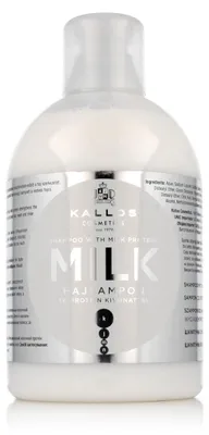 Produktbild von Kallos Hair Milk Shampoo With Keratin And Milk Protein 1000 ml