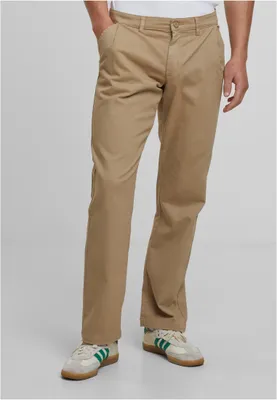 Imagen del producto de Pantalones Urban Classics, modelo "Pleated Twill", color beige, talla 32