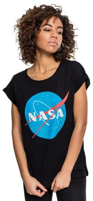Image de Mister Tee - T-shirt "Insignia" pour femmes, modèle TN2725 (taille XL), couleur noire