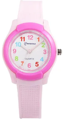 Image de Montre analogique rose pour enfant MINGRUI CK-41734 KP41734