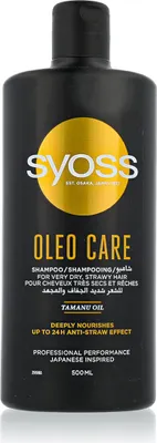 Produktbild von Syoss Oleo Care Shampoo 500 ml