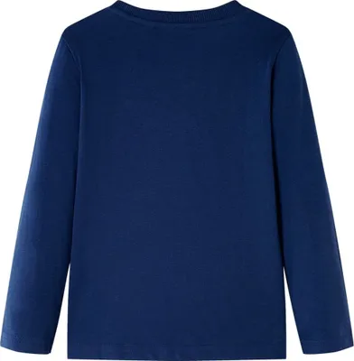 Immagine prodotto di Maglietta da Bambino a Maniche Lunghe Blu Marino 104