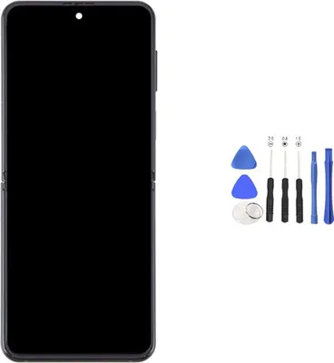 Produktbild von OEM Samsung Galaxy Z Flip 3 SM-F711 LCD Display mit Rahmen Touchscreen Lila