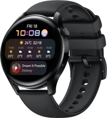 Produktbild von HUAWEI Watch 3 schwarz