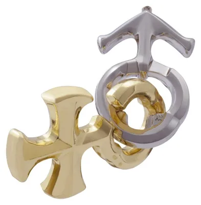 Image de conundrum Cast Dolce 11,8 cm acier argenté/doré