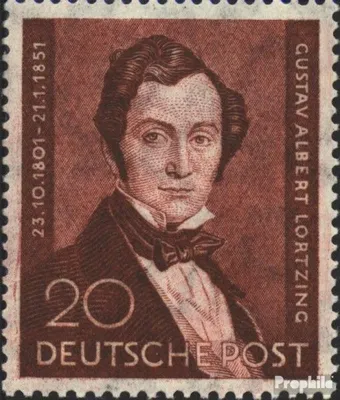Produktbild von Briefmarken Berlin (West) 1951 Mi 74 (kompl.Ausg.)  gestempelt Lortzing